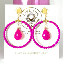  Magical Magenta earrings