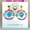 Blue Hearts earrings