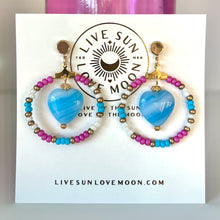  Blue Hearts earrings