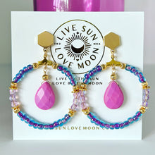  Pink Rock earrings