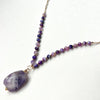 Amethyst and Agate necklace