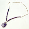 Amethyst and Agate necklace