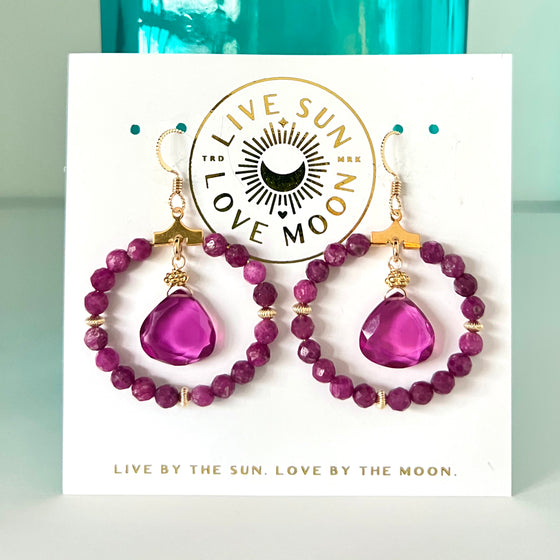 LSLM Premium gemstone earrings II