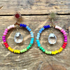 Rainboho Quartz earrings